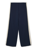 Berlin Navy Panel Wide Leg Trousers