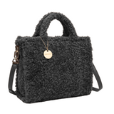 Black Teddy Large Tote Bag