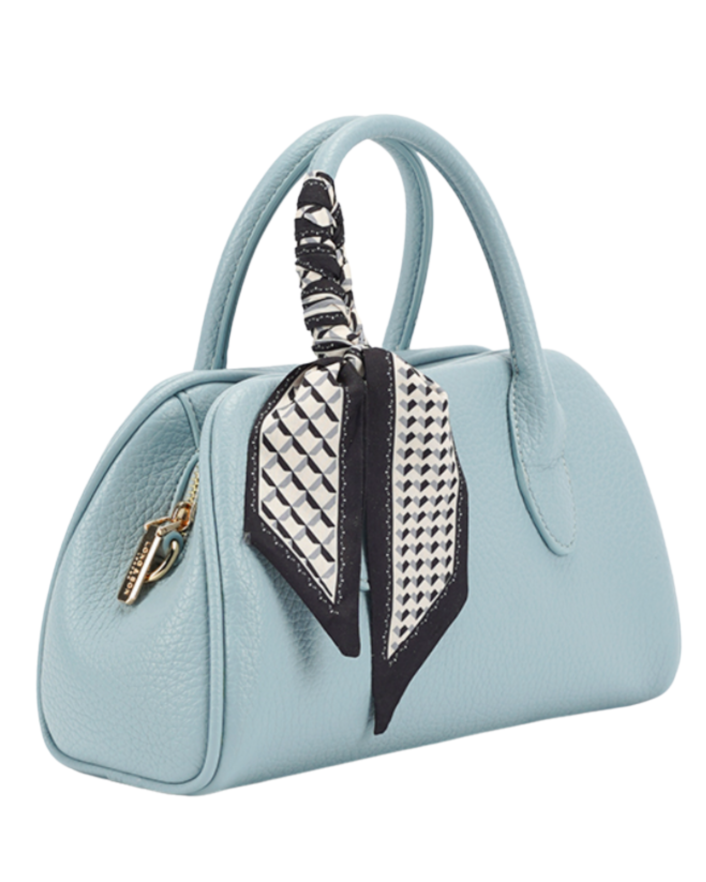 Pale Blue Scarf Bag