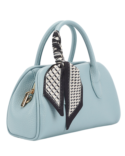 Pale Blue Scarf Bag