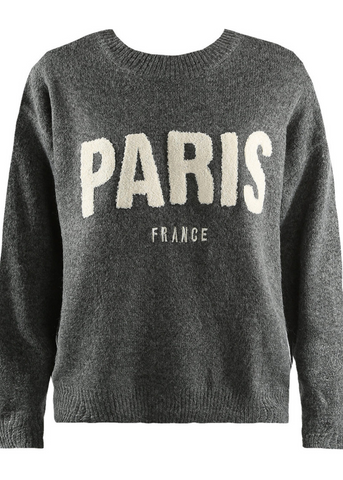 Grey PARIS Jumper