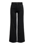 Madison Dark Blue High Waist Wide Leg Jeans