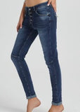 Melly & Co Khaki 4 Button Jeans