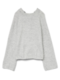 Elowen Grey Bow Jumper