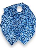 Camel/Gold Leopard Scarf