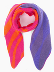 Orange/Purple Animal Stripe Scarf