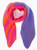 Orange/Purple Animal Stripe Scarf