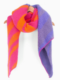 Orange/Purple Animal Stripe Scarf