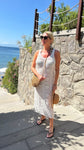 Cream Crochet Beach Dress