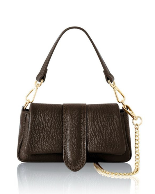 Dark Chocolate Shoulder Cross Body Mini Bag