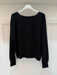 Black Glitter Jumper