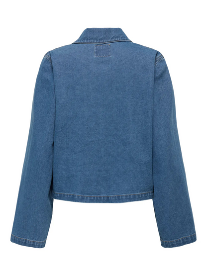 Thora Denim Bow Tie Jacket