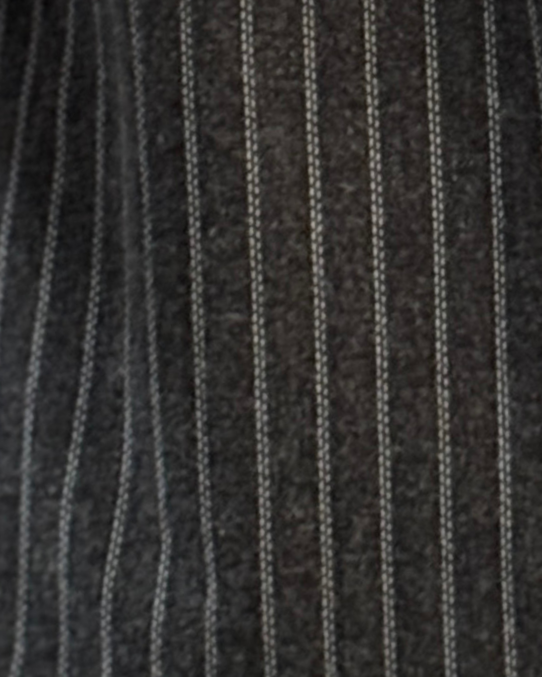 Burgundy Oversized Pinstripe Blazer