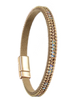 Gold Sparkle Cuff Bracelet