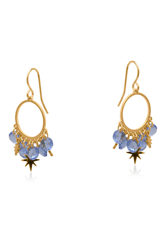 Green Penelope Earrings