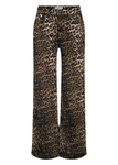 Anlie Leopard High Waist Jeans