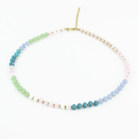 Pastel Beaded Necklace