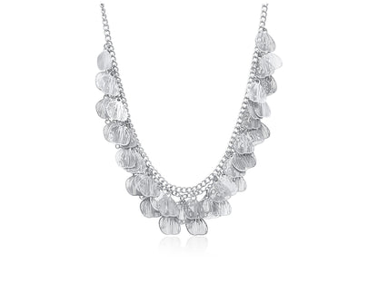 Gold Livia Petal Blossom Statement Necklace