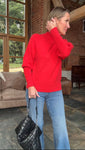 Red Bishop Sleeve Jumper