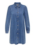 Alma Grey Denim Shirt Dress