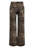 Anlie Leopard High Waist Jeans