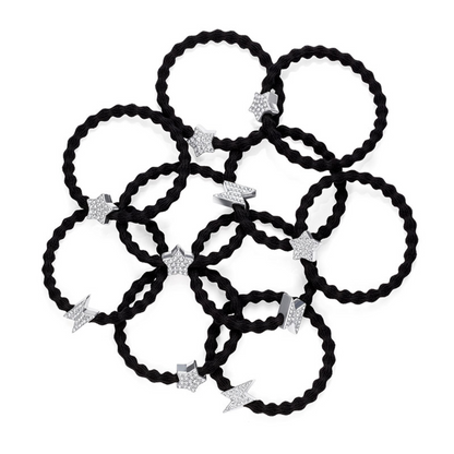 Christmas Present Set Hair Ties & Wrist Bands