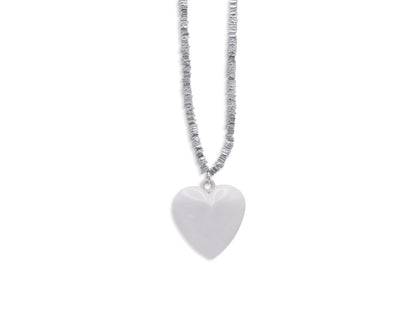 Gold Ophelia Heart Pendant Necklace