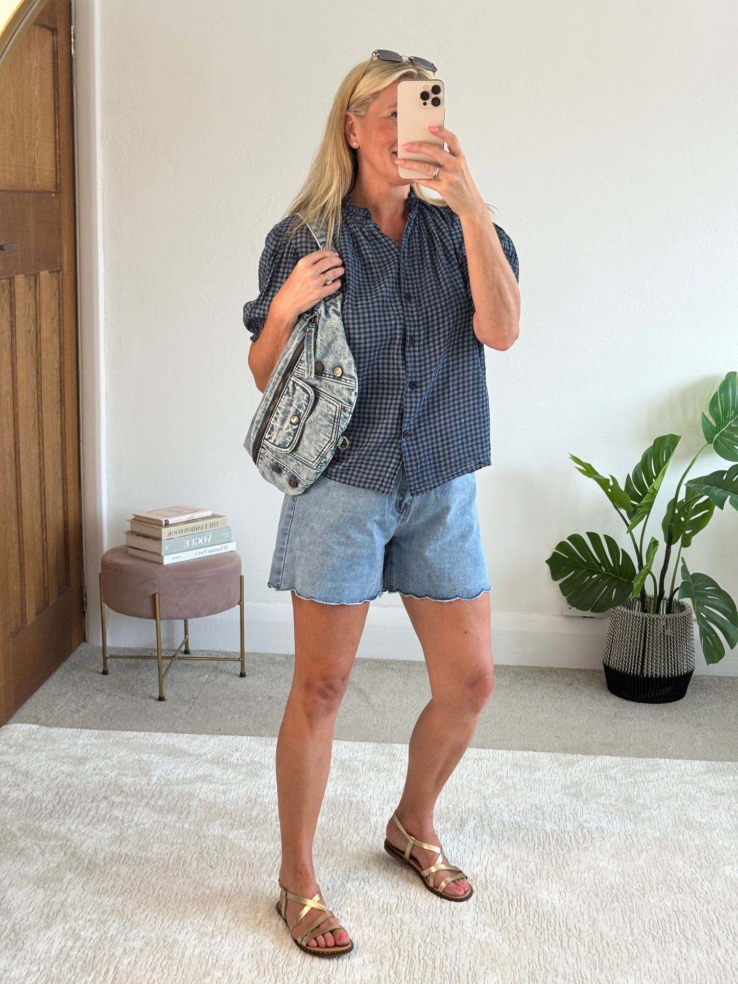 City Blue Denim Bum Bag