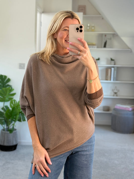 Asymmetric Batwing Jumper | Lots of Colours