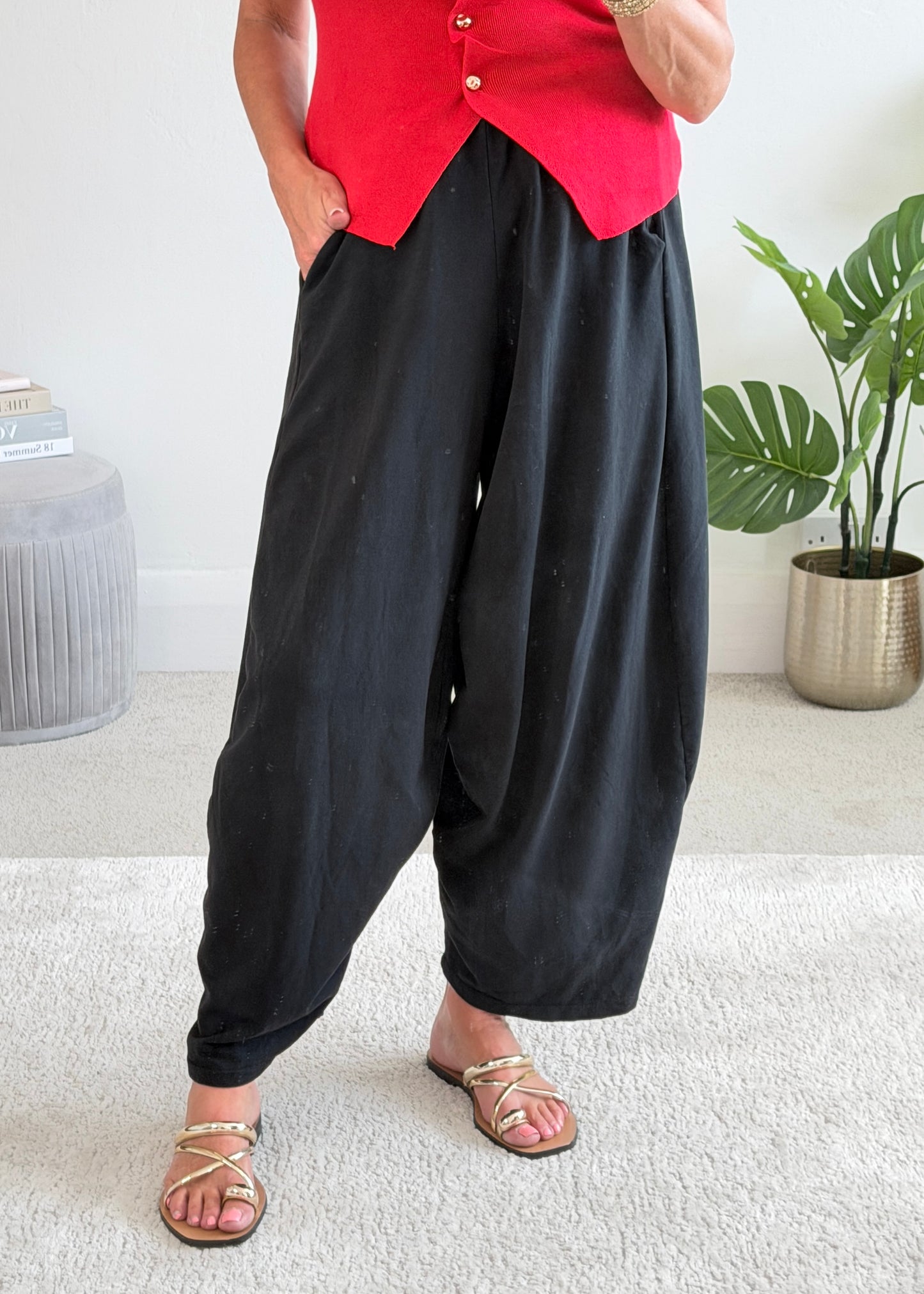 Chocolate Barrel Relaxed Fit Joggers