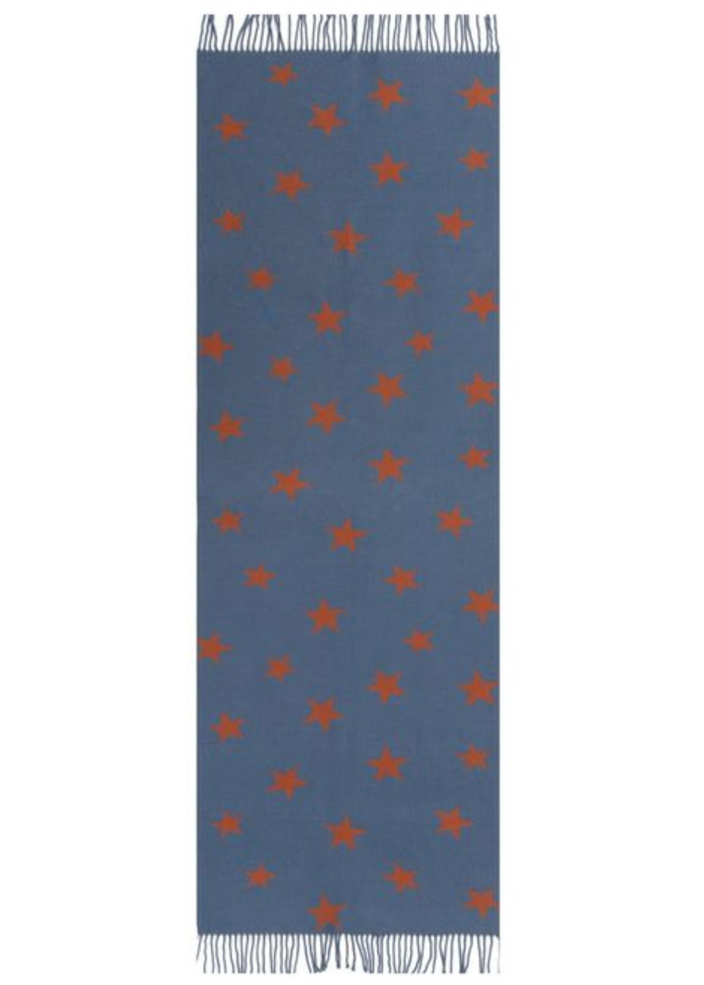 Pink/Grey Star Print Scarf