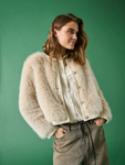 Vada Faux Fur Bomber Jacket