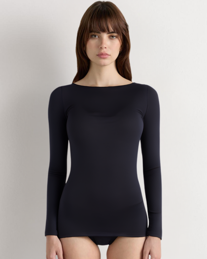 Cashmere Blend L/Sleeve Layering Top