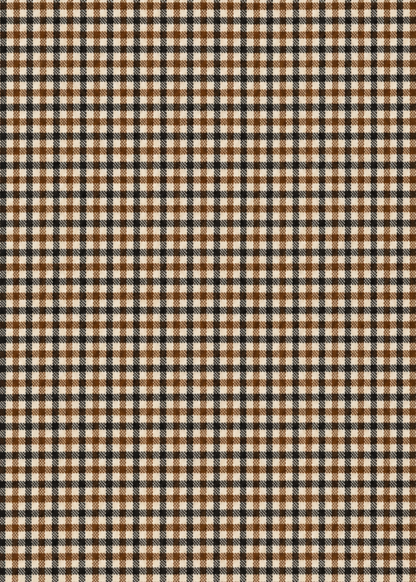 Heritage Check Tie Neck Puff Sleeve Blouse