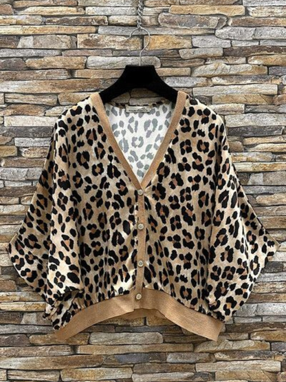 Giletta Leopard Print Cardi/Jacket - PRE ORDER