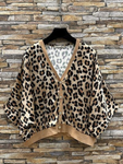 Giletta Leopard Print Cardi/Jacket