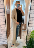 Navy Soft Long Cardigan