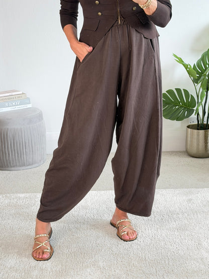 Chocolate Barrel Relaxed Fit Joggers