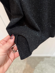 Black Glitter Jumper