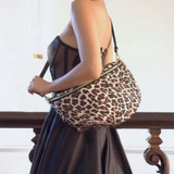 Leopard XL Quilted Bum Bag