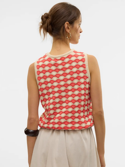 Carry Stone/Green Tank Top