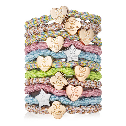 Christmas Present Set Hair Ties & Wrist Bands
