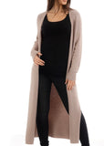Cornflower Blue Soft Long Cardigan