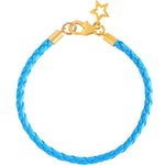 Blue Plaited Stacklet & Star Bracelet