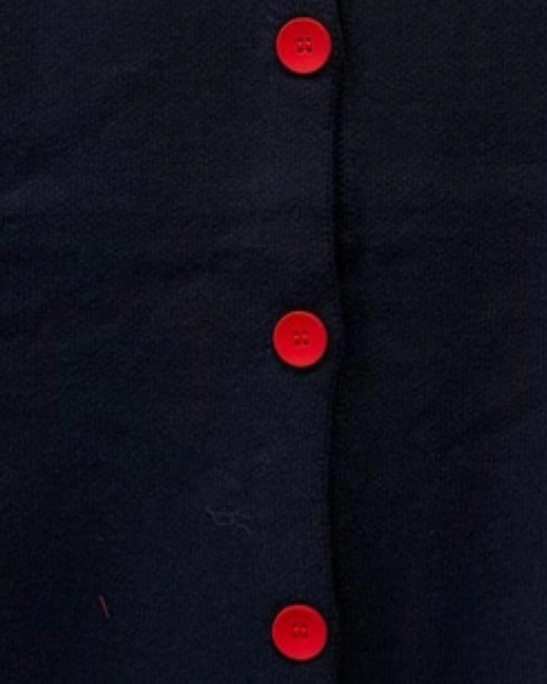 Beige/Black Contrast Button S/S Cardigan