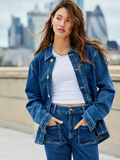 Juicy High Waist Patch Pocket Jeans