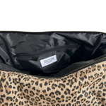 Leopard Print Large Sling Bag