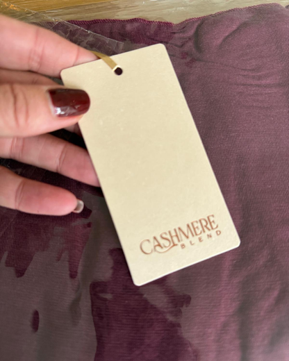 Cashmere Blend L/Sleeve Layering Top
