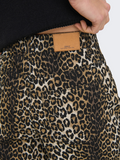 Madison Leopard High Waist Wide Leg Jeans