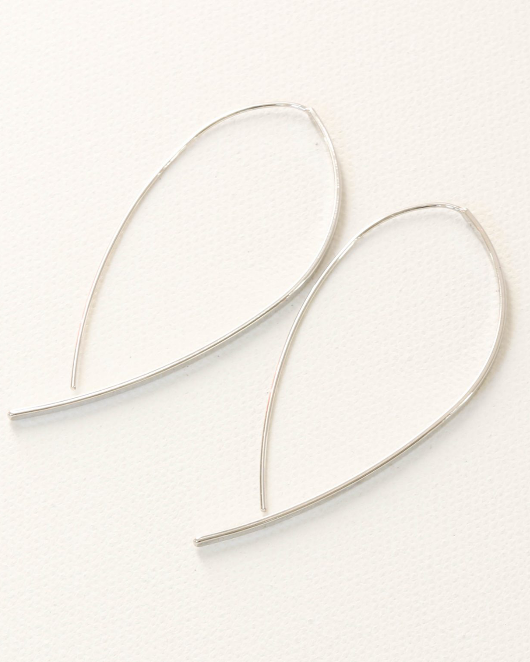 Gold Ingrid Pull Trough Earrings